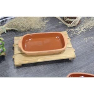 Casserole Clay Dish 36cm - Rectangle