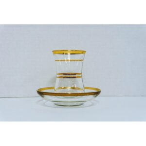 Cups & Saucer (12 Pcs) (135cc)