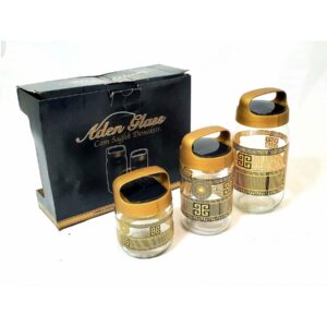 Glass Canister (Set Of 3)