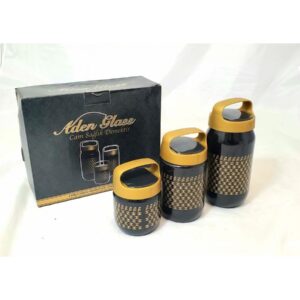 Glass Canister (Set Of 3) II
