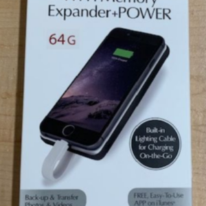 Royal Guard 64 GB Wi-Fi Memory Expander with Built-In 8,000 mAh Power Bank