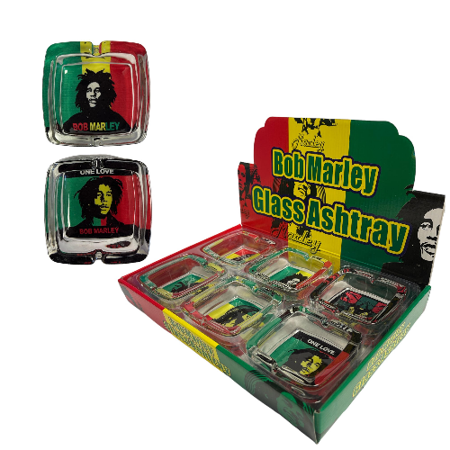 Square Bob Marley Ashtray (BDL-0H6-II)