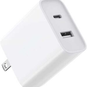USB A and USB C Wall block
