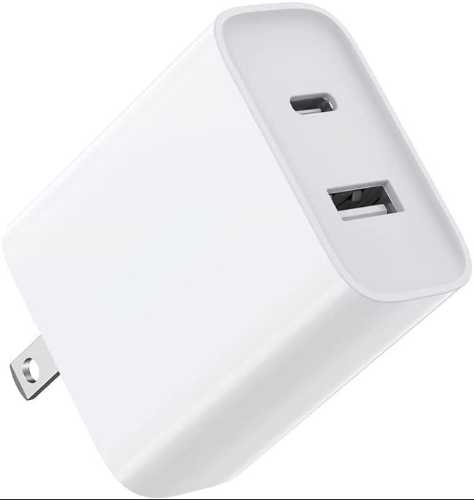 USB A and USB C Wall block