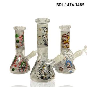 8in Cartoon Bong (BDL-1476-1485)