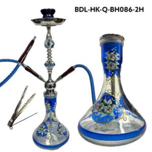 Hand Painted large Hookah Double Hose (BDL-HK-Q-BH086-2H)