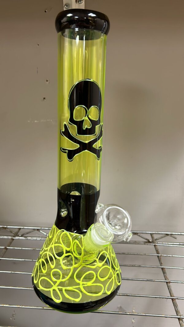12 Inch Blazzing Neon Bong - BDL-NEON-EX