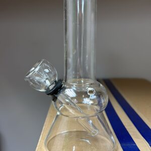 5 Inch Clear Glass Bong - BDL-CLR-5IN