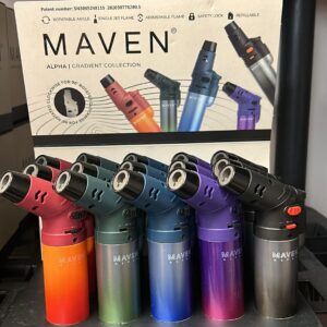 Maven Alpha Torch Lighters (Display of 15) - BDL-98-1169G