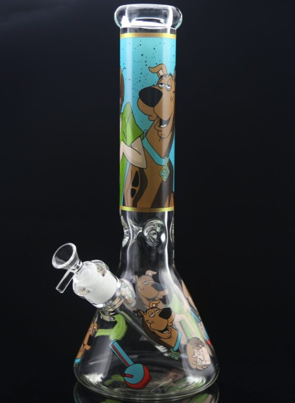 14.5 Glass Beaker Bong - Cartoon - BDL-966-975