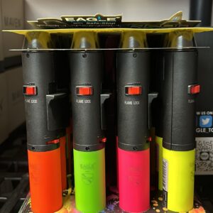Eagle Neon Pen Torch Lighter (Display of 12) - BDL-PT132N